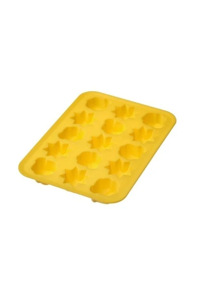 IKEA Parlak Sarı Yıldızlı, Deniz Kabuklu Buz Kalıbı - 1