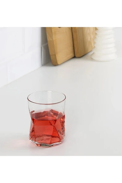 IKEA 4 Adet Meşrubat Bardağı Yükseklik: 9 Cm Hacim 300 ml 4 Lü Set Cam Bardak Şeffaf Içki Bardağı - 4