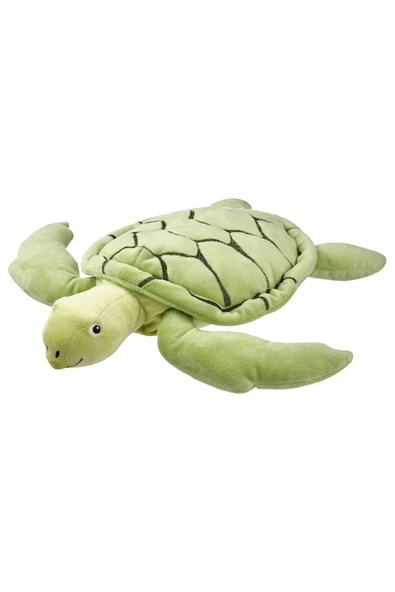IKEA BLAVİNGAD Yeşil 44 cm Caretta Caretta Deniz Kaplumbağası Yumuşak Peluş Oyuncak - 2
