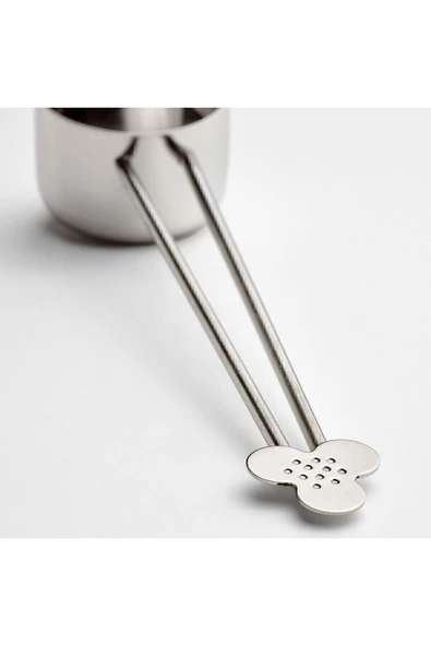 IKEA Metal Kahve Ölçü Kaşığı Uzunluk: 15 Cm İkea Kahve Ölçüm Kabı Paslanmaz Çelik Ölçek - 3