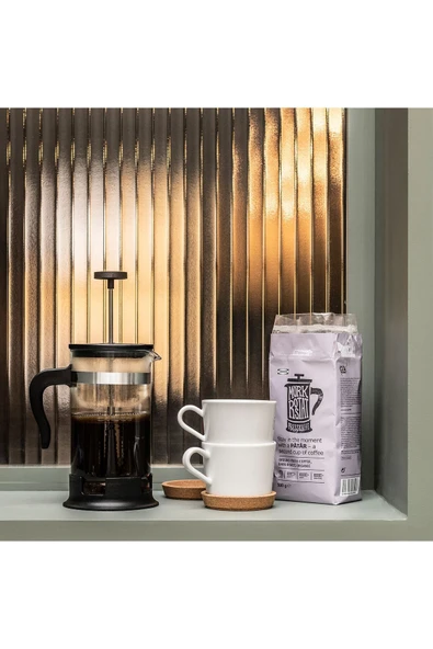IKEA Isıya Dayanıklı French Press Cam Demlik 1 Lt 22 Cm Paslanmaz Çelik - 7