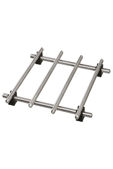 IKEA Nihale 18x18 Cm Paslanmaz Çelik Masa Üstü Tencere Altlığı Tava Altlığı Çelik - 2
