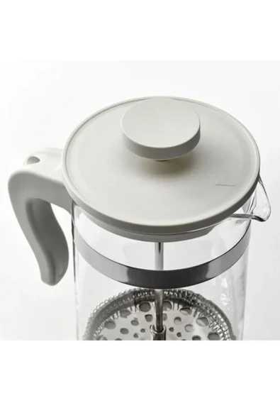 IKEA Premium Ürün Kaliteli Üretim Dayanıklı Şık Tasarım 1 Lt Paslanmaz Çelik French Press UPPHETTA - 2