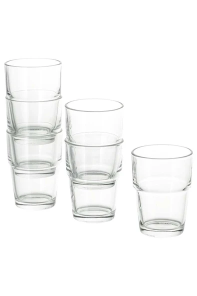 IKEA Reko Cam 6'lı Bardak 170 ml 80094014