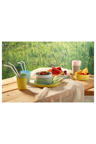 IKEA 6'lı Çocuk Bardak Seti, Pastel Tonlar - 3