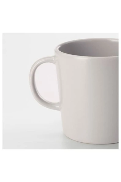 IKEA Dınera 2'li Büyük Kupa Bardak Bej 300 Ml - 2