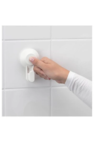 IKEA Köşe Duş Sepeti Rafı Vantuzlu  Şampuanlık Sabunluk 30X20X17 Cm - 4