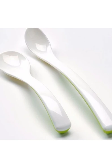 IKEA Börja Bebek Mama Kaşığı 2 Li Paket Beslenme Kaşığı 2 Adet - 4