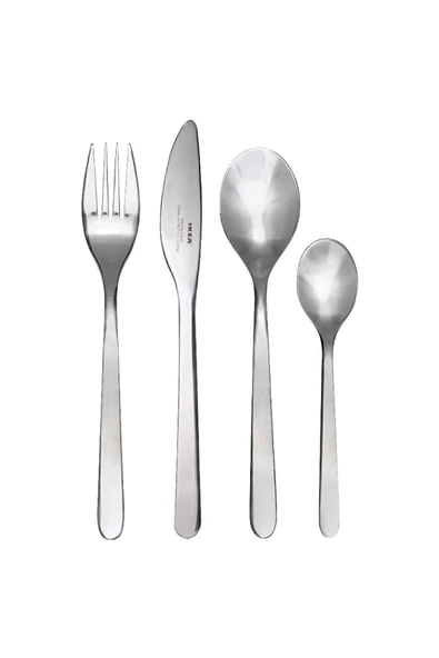 IKEA Förnuft 6 Kişilik Çatal Bıçak Takımı Paslanmaz Çelik - 3