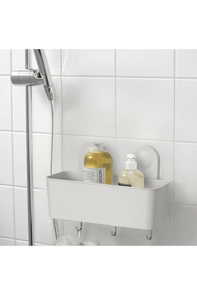 IKEA Ranen Gri 26x21 Cm Duş Sepeti Banyo Düzenleyici Kutu - 2