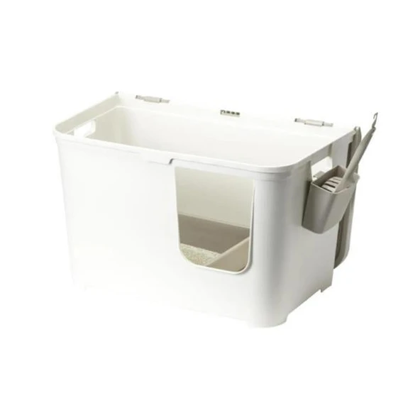 Moderna Casetta Camelia Kapalı Kedi Tuvaleti 75,7x45x45cm - 7