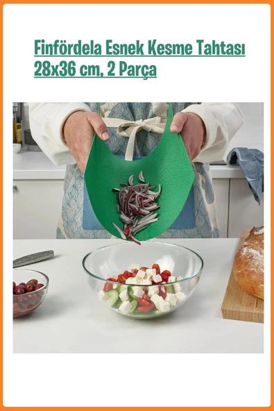 IKEA Finfördela Esnek Kesme Tahtası 28x36 cm - 5