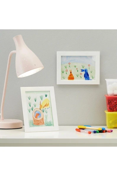 IKEA Fiskbo A5 Resim Çerçevesi 13x18 Cm Beyaz - 2