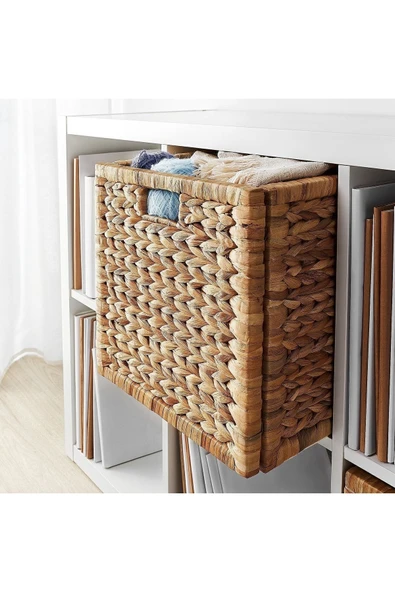 IKEA Labbsal Sepet, Rattan, Su Sümbülü 32x34x32cm - 5