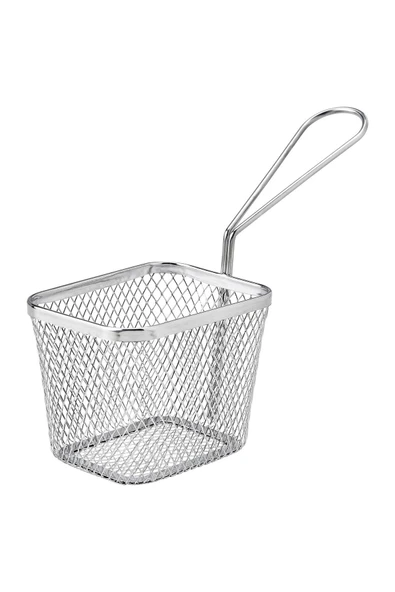 IKEA 2 Adet Saplı Patates Kızartması Sunum Sepeti 7x7x9 Cm İkea 2'li Set Servis Kabı Paslanmaz Çelik - 2