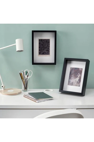 IKEA Sannahed Siyah Çerçeve, Çiçek Konulabilen, Siyah, 21x30 Cm - 3