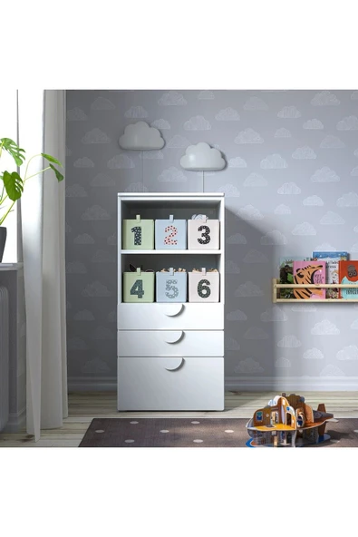 IKEA 6 Parça Çocuk Odası Düzenleyici Kutu Seti 17x27x17 cm İkea 6'lı Set Saklama Kutusu Düzenleme - 2