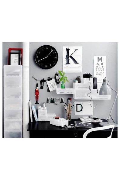 IKEA Bondıs Duvar Saatı , Siyah Renk, 38 Cm - 7