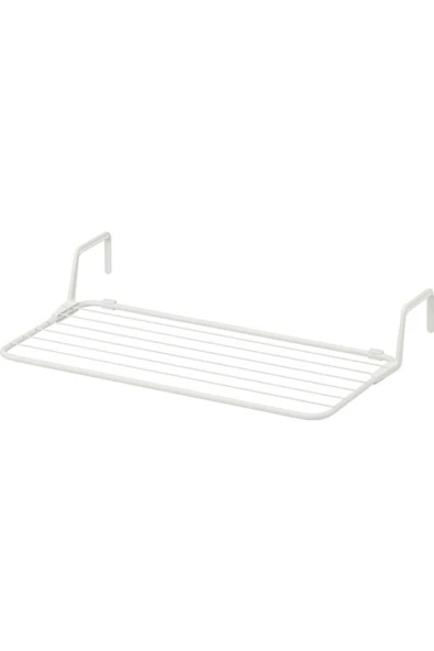 IKEA Antonıus Beyaz 77 Cm Balkon Ray Kapı Üstü Çamaşır Askısı
