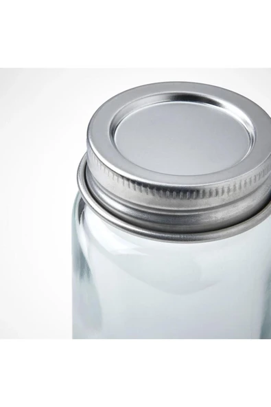 IKEA Citronhaj Dörtlü Cam-Paslanmaz Çelik Baharat Kavanozu, 10 cl - 3
