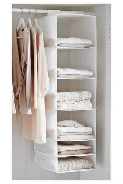 IKEA Skubb Asılabilir Bölmeli Düzenleyici - Beyaz - 3