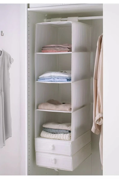IKEA Skubb Asılabilir Bölmeli Düzenleyici - Beyaz - 1