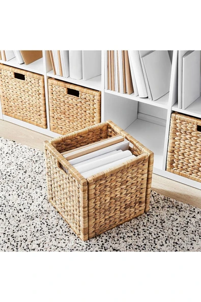 IKEA Labbsal Sepet, Rattan, Su Sümbülü 32x34x32cm - 6