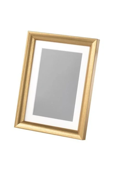 IKEA 13x18 Cm Gold Renk Çerçeve 13x18 Cm Ev Dekorasyon Asılabilir Çerçeve