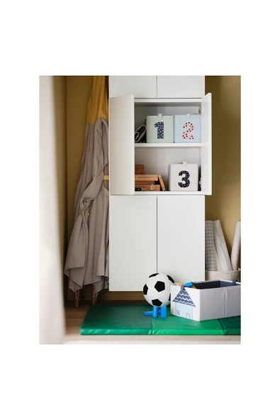 IKEA 6 Parça Çocuk Odası Düzenleyici Kutu Seti 17x27x17 cm İkea 6'lı Set Saklama Kutusu Düzenleme - 5