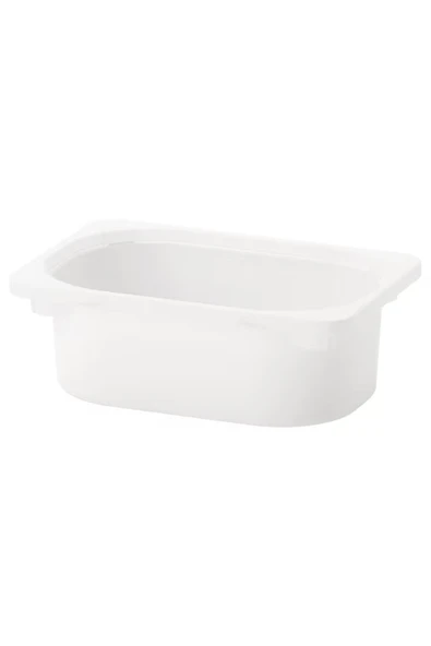 IKEA Trofast Beyaz 20x30x10 Cm Çocuk Odası Eşya Oyuncak Giysi Saklama Kutusu Çekmece Kutusu - 2