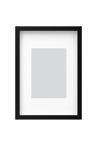 IKEA RÖDALM siyah çerçeve , siyah, 21x30 cm - 2