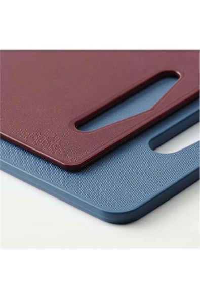 IKEA Bergtunga Kesme Tahtası Mavi-kırmızı 2 Parça 80556905 - 2