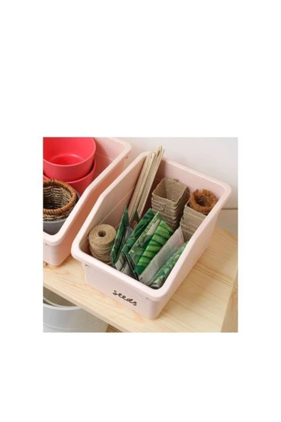 IKEA Sockerbit Pembe Kutu 19x26x15 Cm - 2