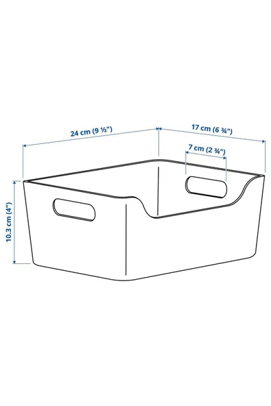 IKEA Uppdatera Kutu Yeşil 24x17 Cm - 2