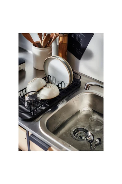 IKEA Premium Ürün Kaliteli Üretim Dayanıklı Kullanışlı Çok İşlevli Akıllı Tasarım Bulaşıklık Lillhavet - 4