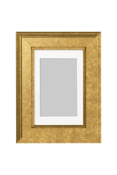 IKEA Vırserum Çerçeve - Resim Çerçevesi - Altın Rengi - 10x15 Cm