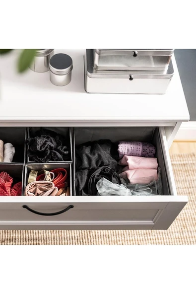IKEA Skubb Kutu Seti, Koyu Gri, 6 Parça - 5