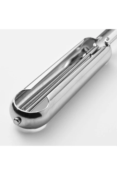 IKEA 2'li Set Metal Soyacak Sapan Ve Düz Soyma Bıçağı İkea Patates Soyacağı - 4
