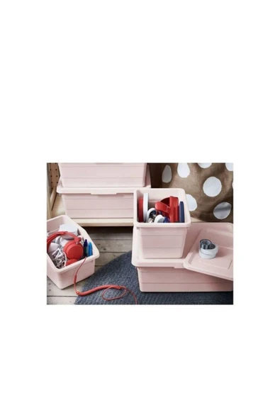 IKEA Sockerbit Pembe Kutu 19x26x15 Cm - 4