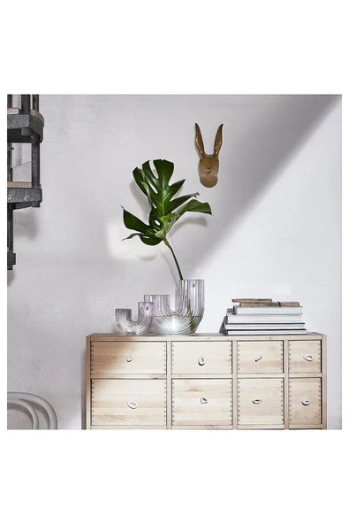 IKEA 11 - 30 Sedef Renkli Vazo Meridyendukkan 12 Cm Sedef Rengi Cam Vazo Ev-ofis Dekorasyonu 1 Çok Renkl - 6