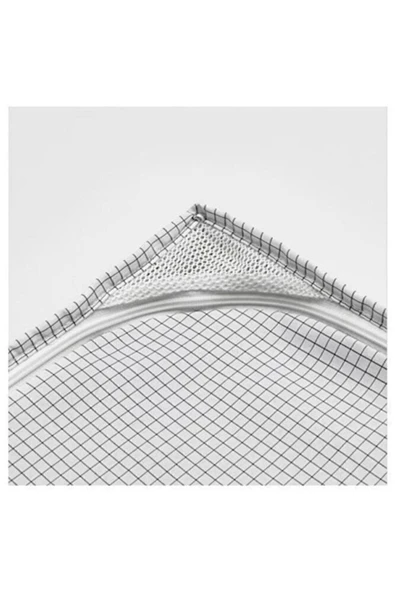 IKEA Stuk Dolap Içi Düzenleyici Kutu Beyaz - Gri ( 34x51x28 Cm ) - 4