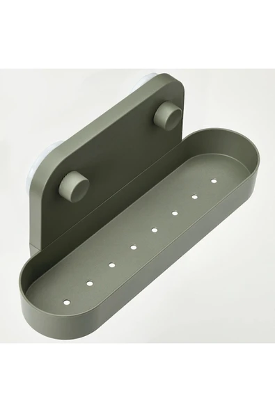 IKEA Öbonas 28x12 Cm Vantuzlu Mutfak Duvar Baharat Rafı Yeşil - 4