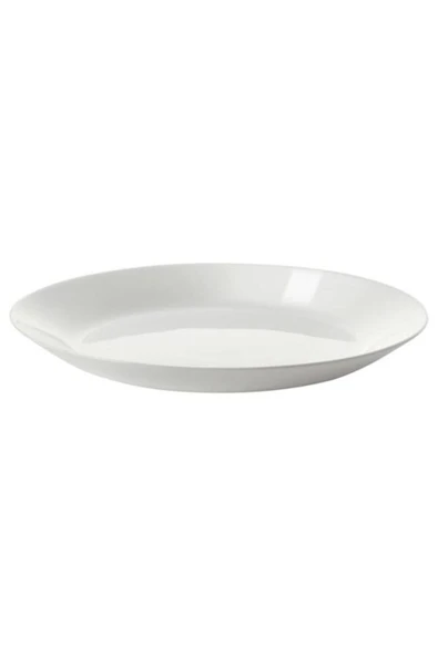 IKEA Oftast Sofra Tatlı Servis Tabağı Beyaz 19 Cm 1 Adet