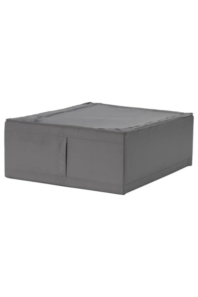 IKEA Saklama Kutusu Hurç 44x55x19 Cm Düzenleyici Koyu Gri