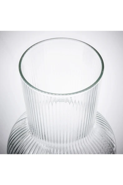 IKEA PÅDRAG cam vazo , saydam cam, 17 cm - 2