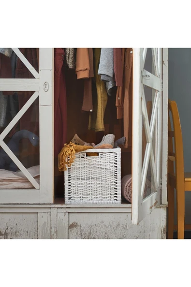 IKEA BRANÄS sepet, rattan, 32x34x32 cm - 4
