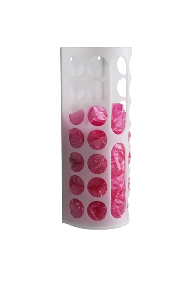 IKEA Varıera Plastik Poşet Kabı, Beyaz - 2