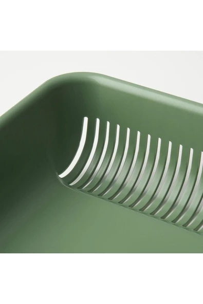 IKEA Skolast Gıda Atık Süzgeci Yeşil 16x17x5 Cm 90556684 - 5