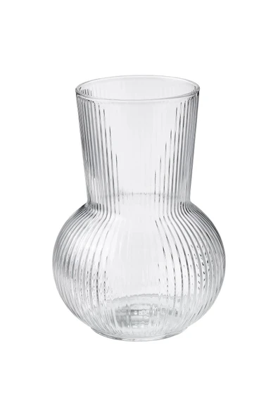 IKEA PÅDRAG cam vazo , saydam cam, 17 cm