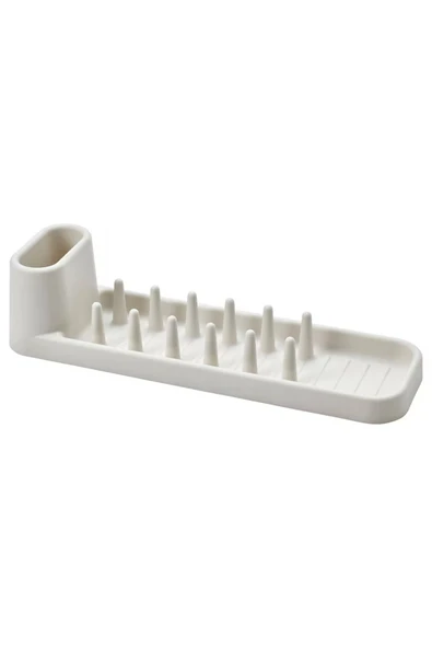 IKEA STAMLING 48 cm Beyaz Bulaşıklık Çatal Bıçaklık Tabak Bardak Standı - 2